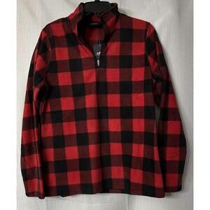 NWT‎ Charles River Apparel Womens Freeport Microfleece Pullover Top Size Medium